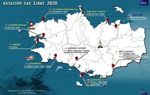 Eau libre Bretagne