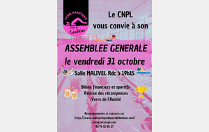 Assemblée Générale du CNPL