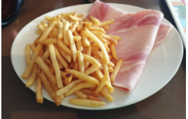 REPAS ADULTE JAMBON FRITES
