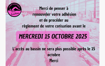 Adhésion et cotisation