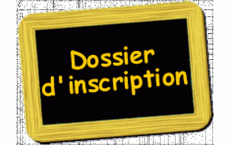 Dossier Inscription 2014-2015
