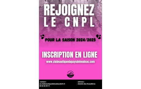 Inscriptions 2024-2025